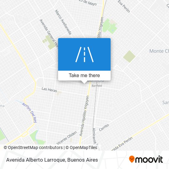 Avenida Alberto Larroque map