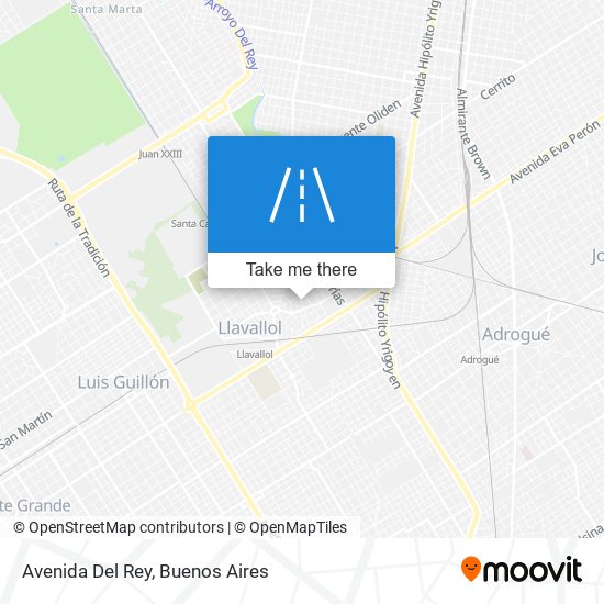 Avenida Del Rey map