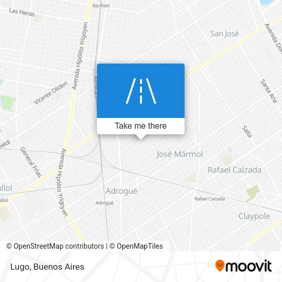Lugo map