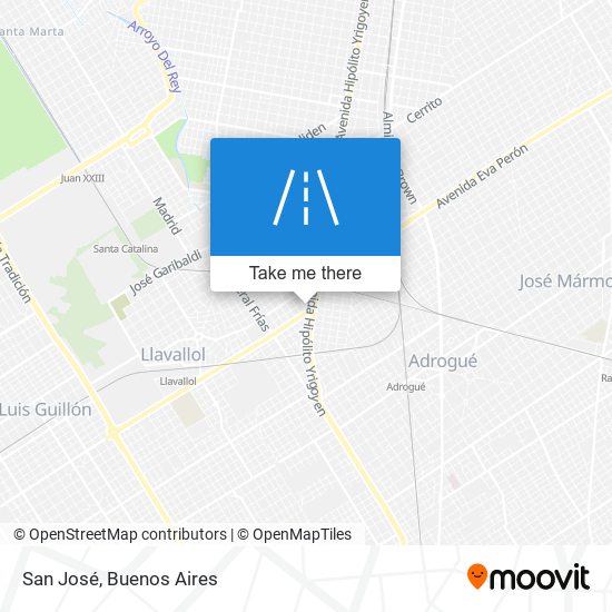 San José map