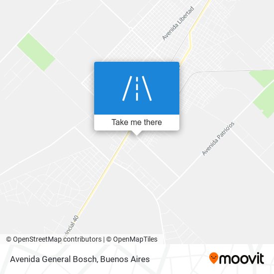 Mapa de Avenida General Bosch