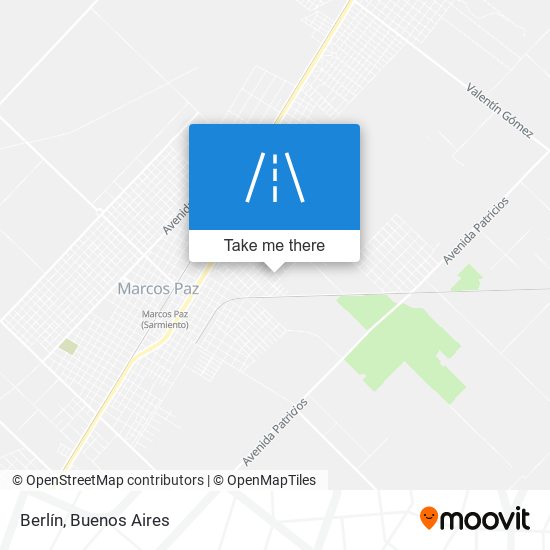 Berlín map