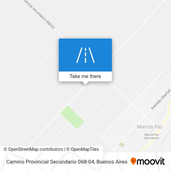 Camino Provincial Secundario 068-04 map