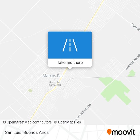 Mapa de San Luis