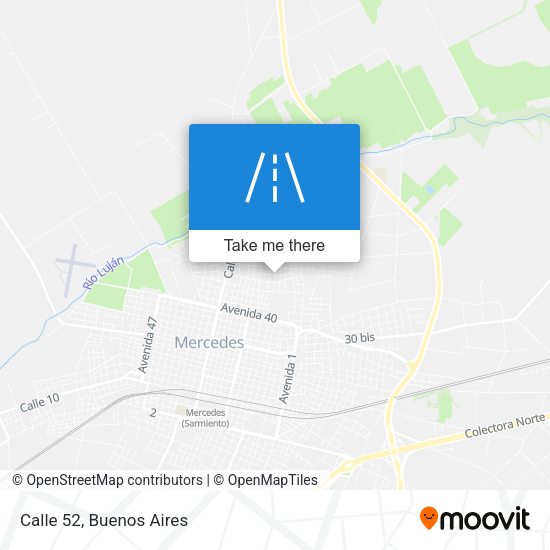 Mapa de Calle 52