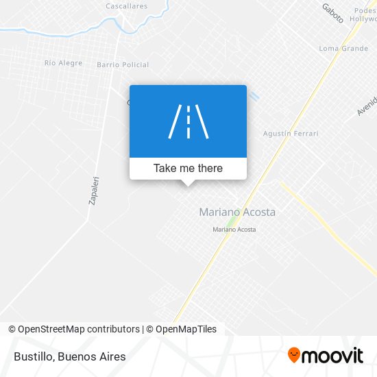 Bustillo map