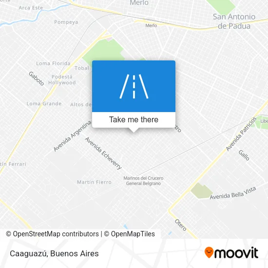 Caaguazú map
