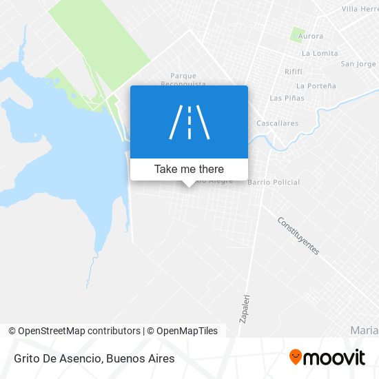 Grito De Asencio map