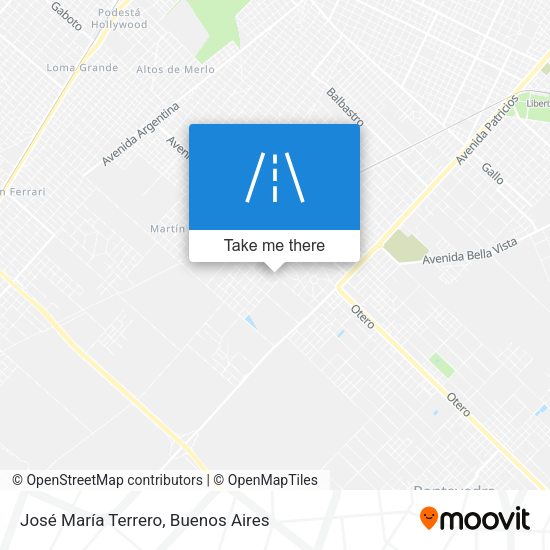 Mapa de José María Terrero