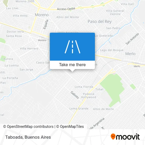 Taboada map