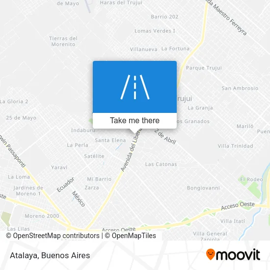 Atalaya map