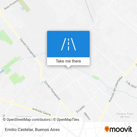 Emilio Castelar map