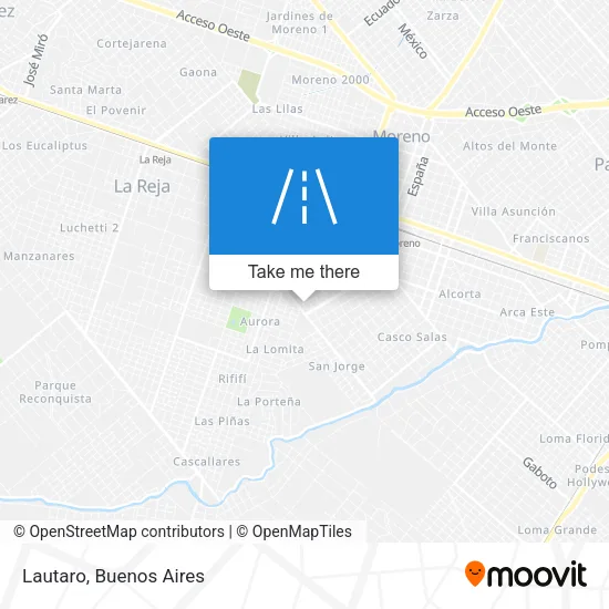 Lautaro map