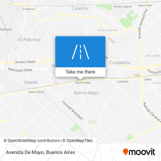 Avenida De Mayo map