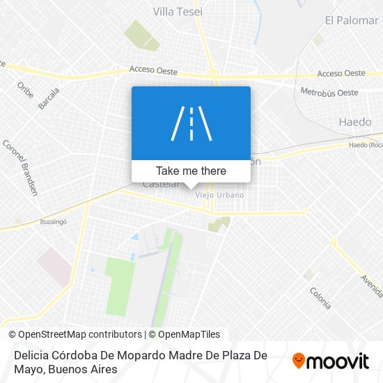 Delicia Córdoba De Mopardo Madre De Plaza De Mayo map