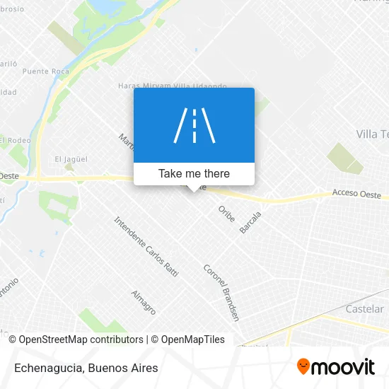 Echenagucia map