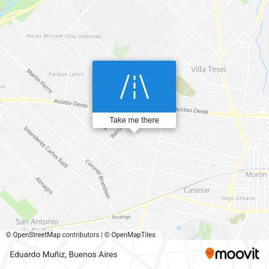 Eduardo Muñiz map