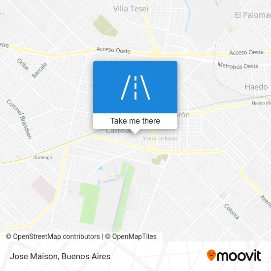 Jose Maison map