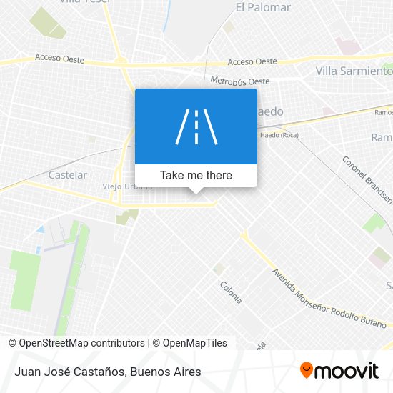 Juan José Castaños map