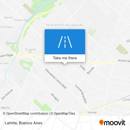 Lahitte map
