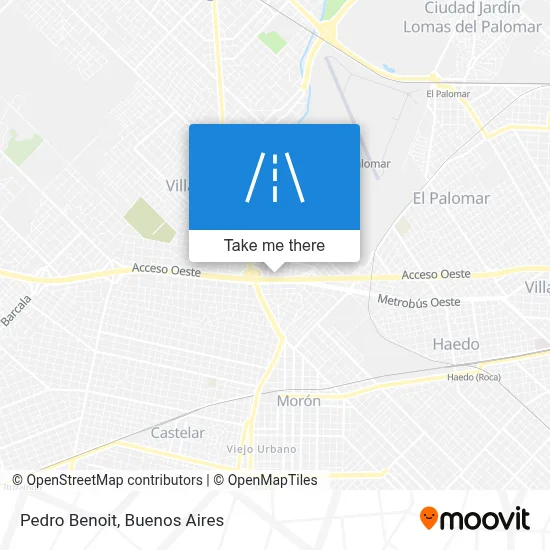 Pedro Benoit map