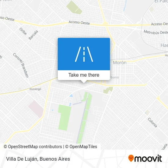 Villa De Luján map