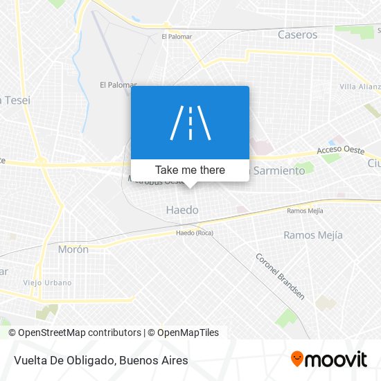 Vuelta De Obligado map