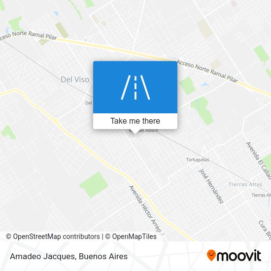 Mapa de Amadeo Jacques