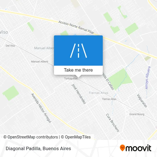 Diagonal Padilla map
