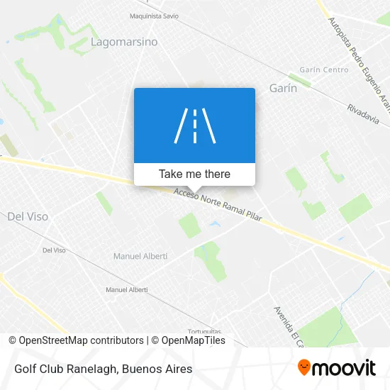 Golf Club Ranelagh map