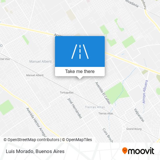 Luís Morado map