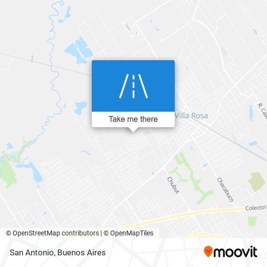 San Antonio map