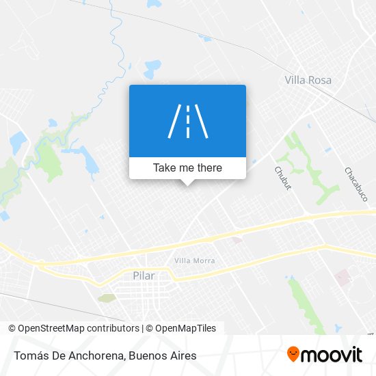 Tomás De Anchorena map