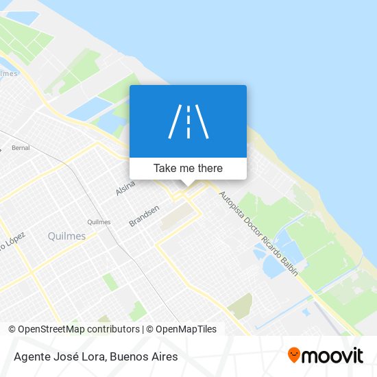 Agente José Lora map