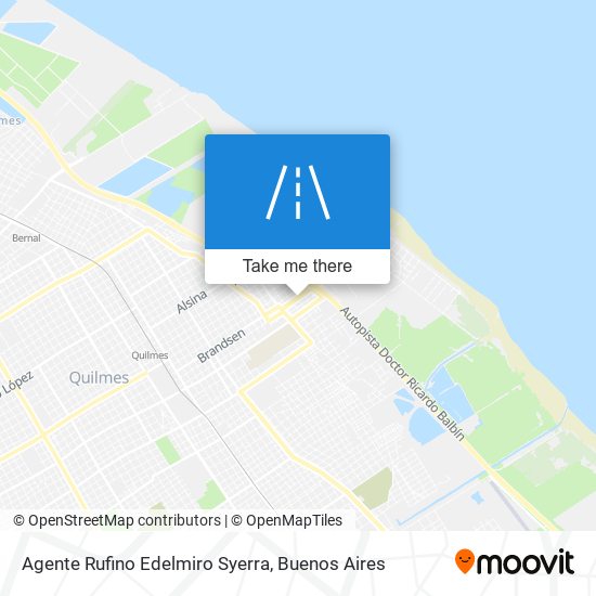 Agente Rufino Edelmiro Syerra map