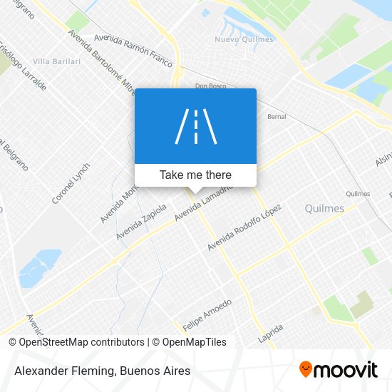 Mapa de Alexander Fleming