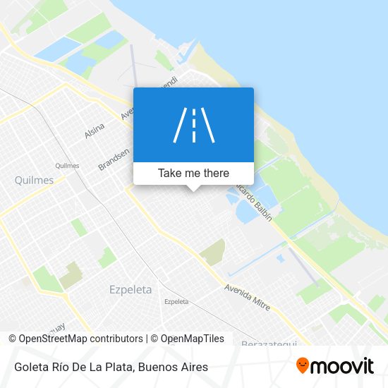 Goleta Río De La Plata map