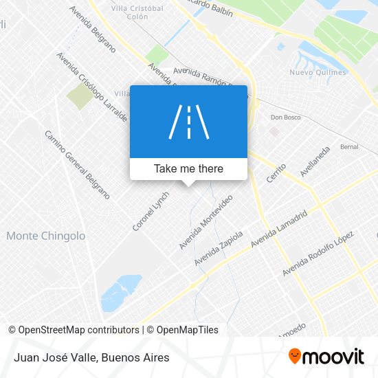 Juan José Valle map
