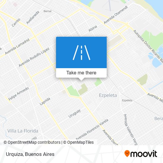 Urquiza map