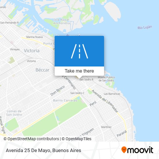 Avenida 25 De Mayo map