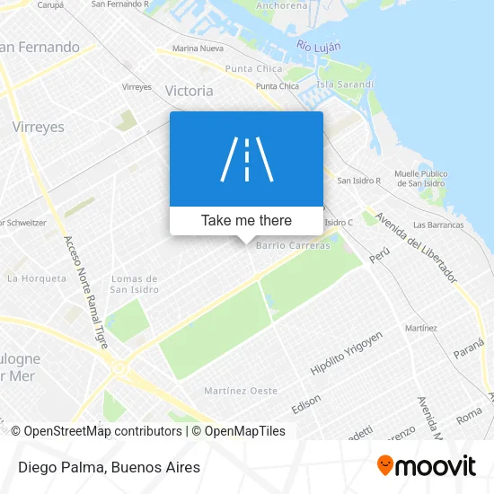 Mapa de Diego Palma