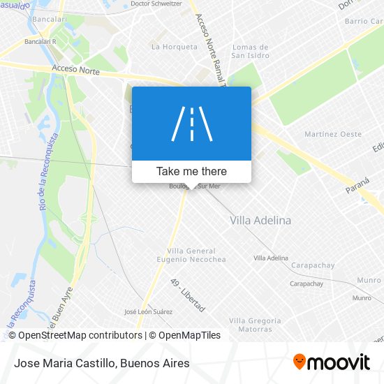 Jose Maria Castillo map