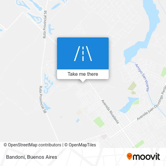 Bandoni map