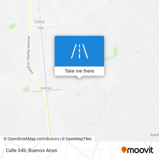 Calle 34b map