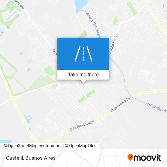 Castelli map
