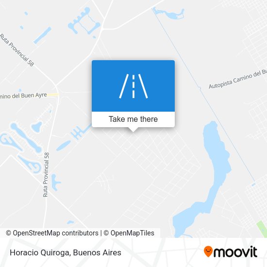 Mapa de Horacio Quiroga
