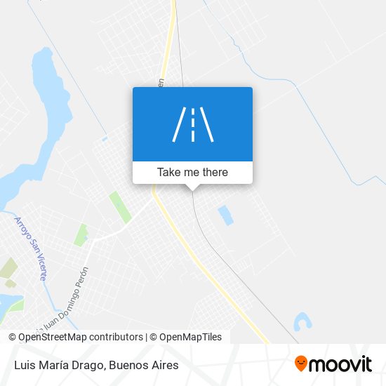 Luis María Drago map