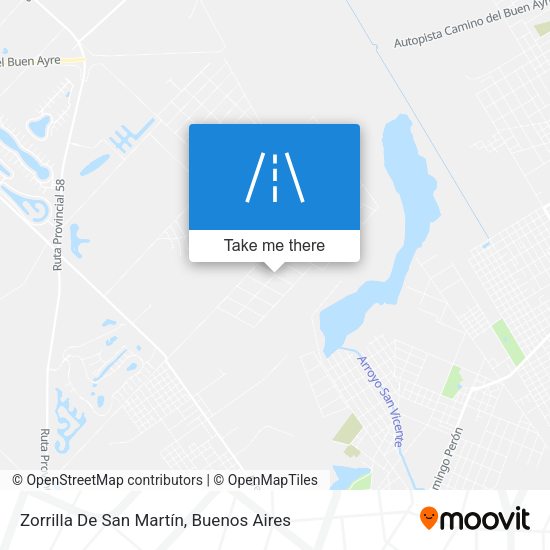 Mapa de Zorrilla De San Martín