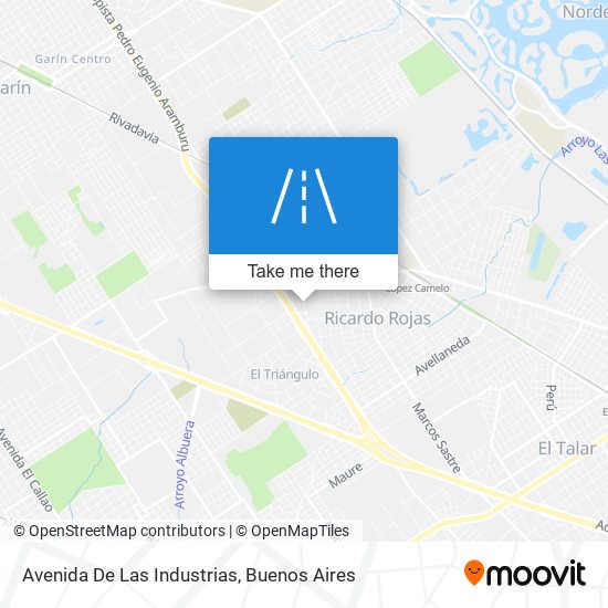 Avenida De Las Industrias map