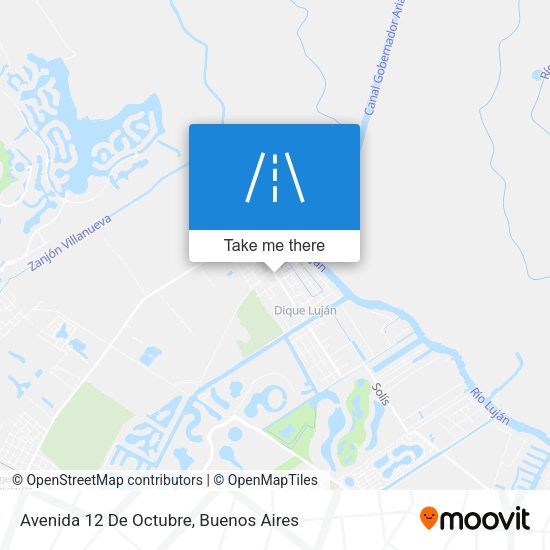 Avenida 12 De Octubre map